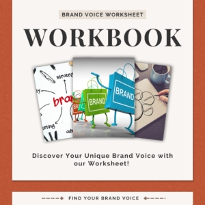 Brand Voice Worksheet, Find Your Brand's Tone of Voice – Worksheet