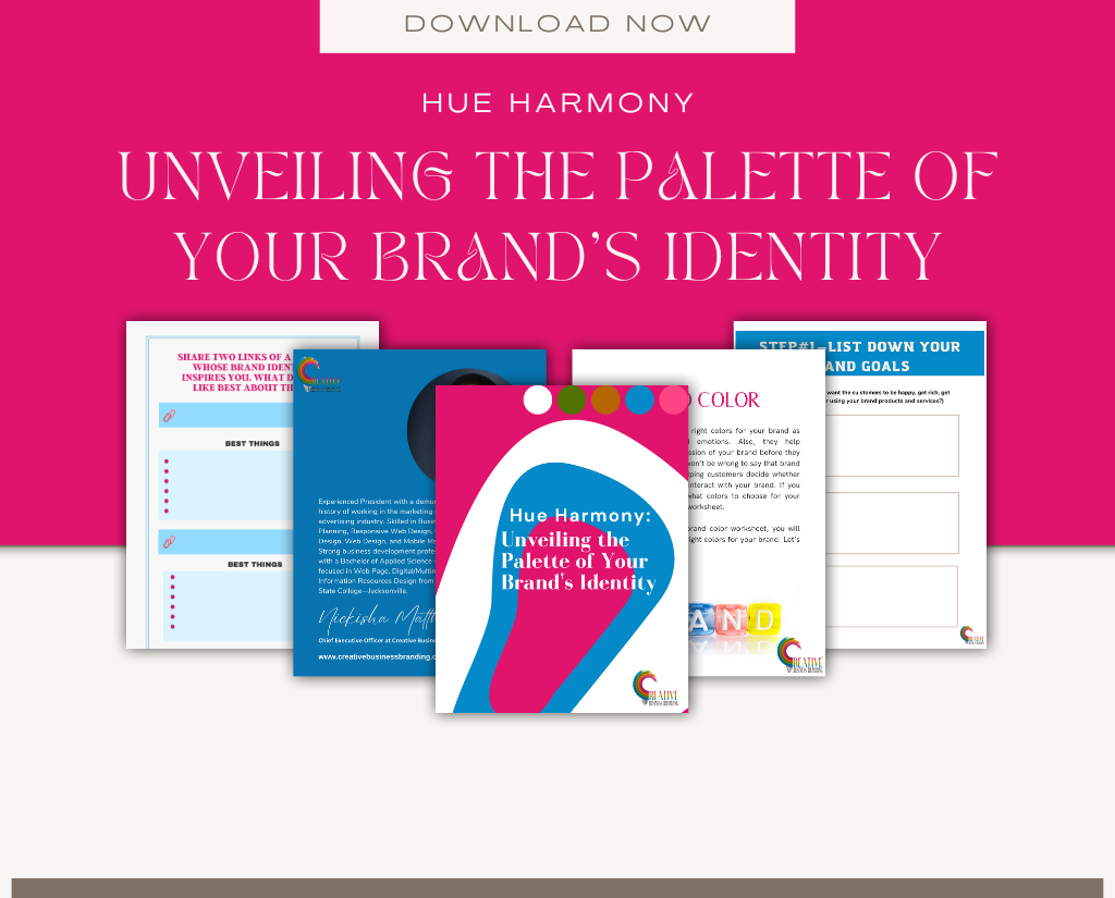 Unveiling the Palette of YourBrand's Identity sample sheets of workbooks