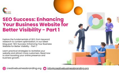 An image showcasing a dynamic and visually appealing business website on multiple devices, including a laptop, tablet, and smartphone. The website features a clean design with engaging visuals, highlighting the importance of SEO and regular updates for improved visibility and business growth.